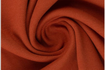 Bündchen, Strickschlauch, terracotta, 0,5 m